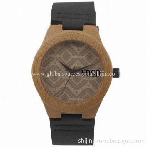 Eco-friendly new trendy wooden watch